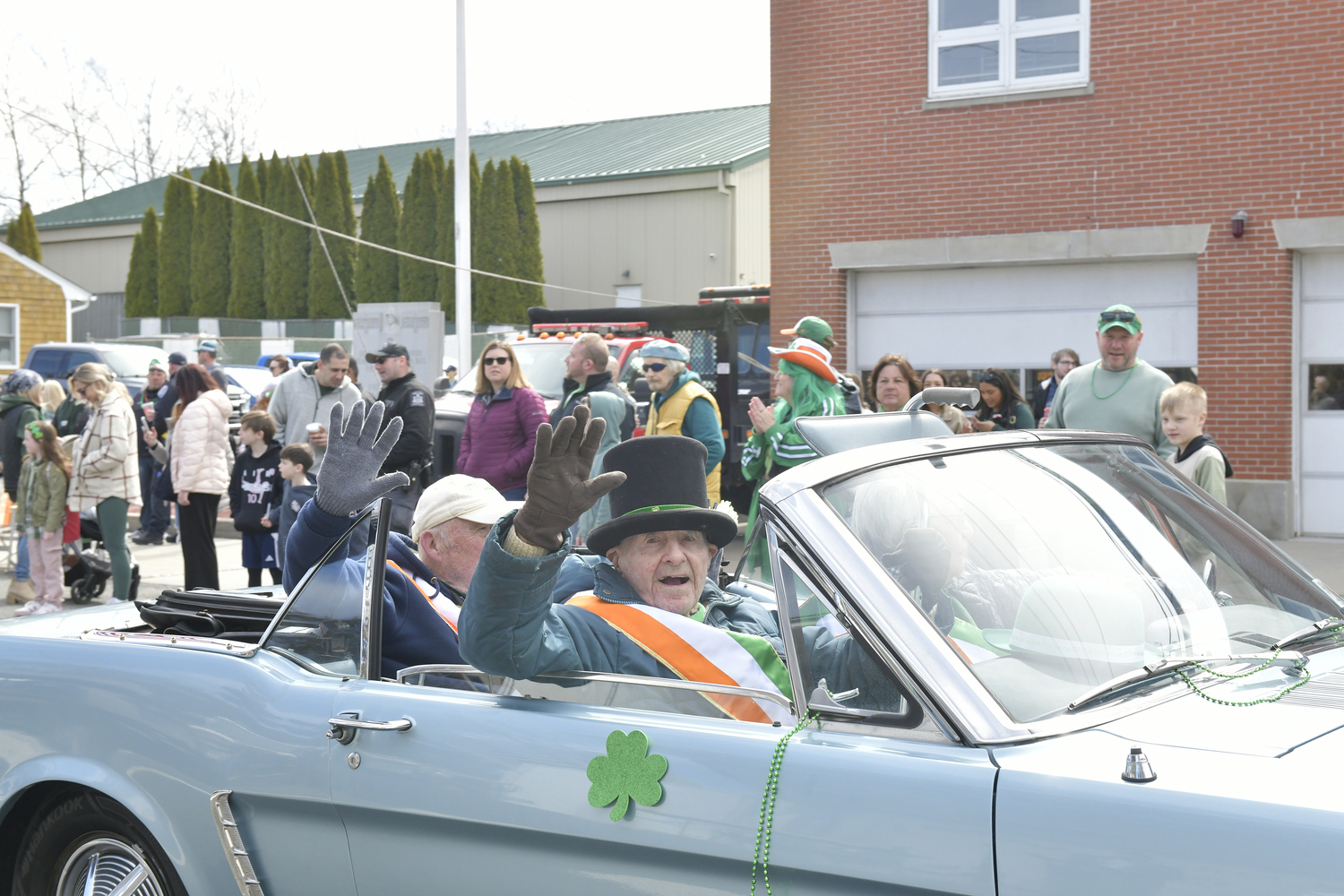 The Hampton Bays St. Patrick's Day Parade on Saturday.