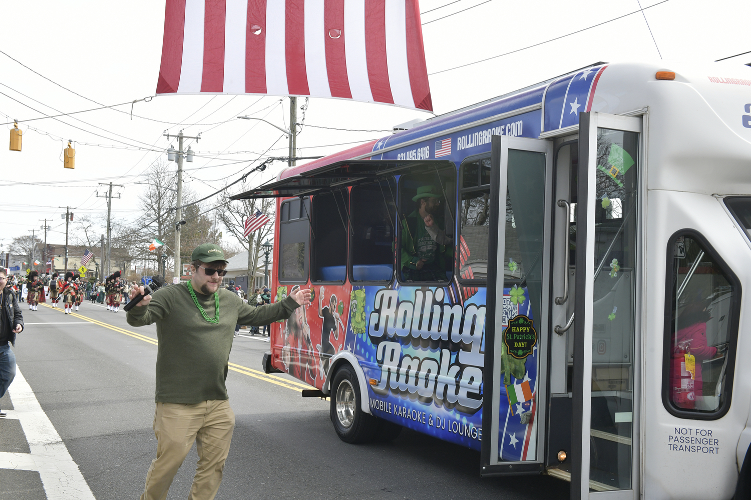 The Hampton Bays St. Patrick's Day Parade on Saturday.