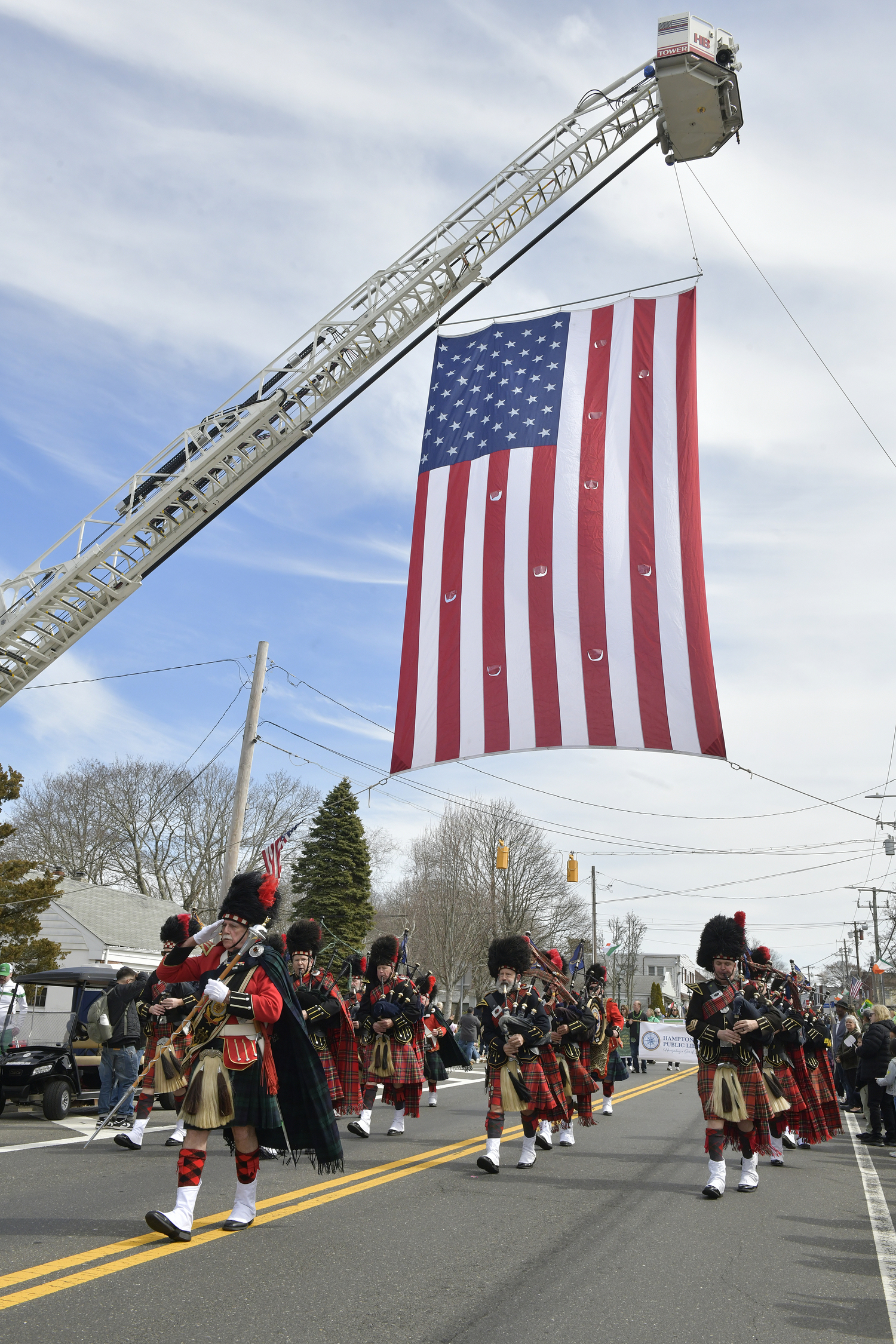 The Hampton Bays St. Patrick's Day Parade on Saturday.