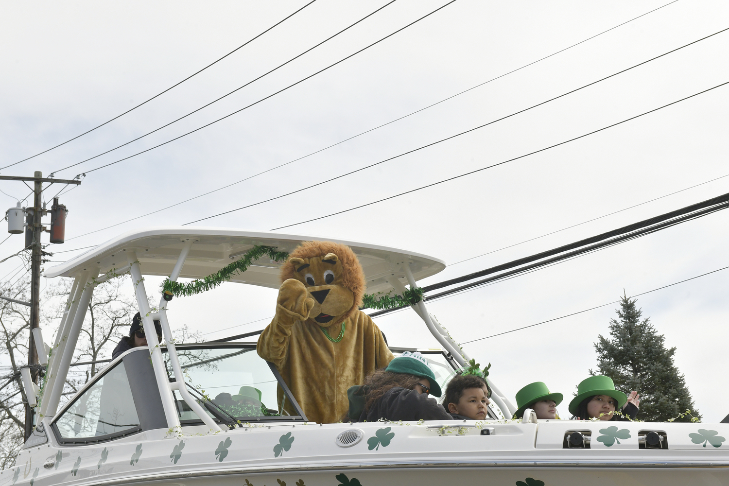 The Hampton Bays St. Patrick's Day Parade on Saturday.