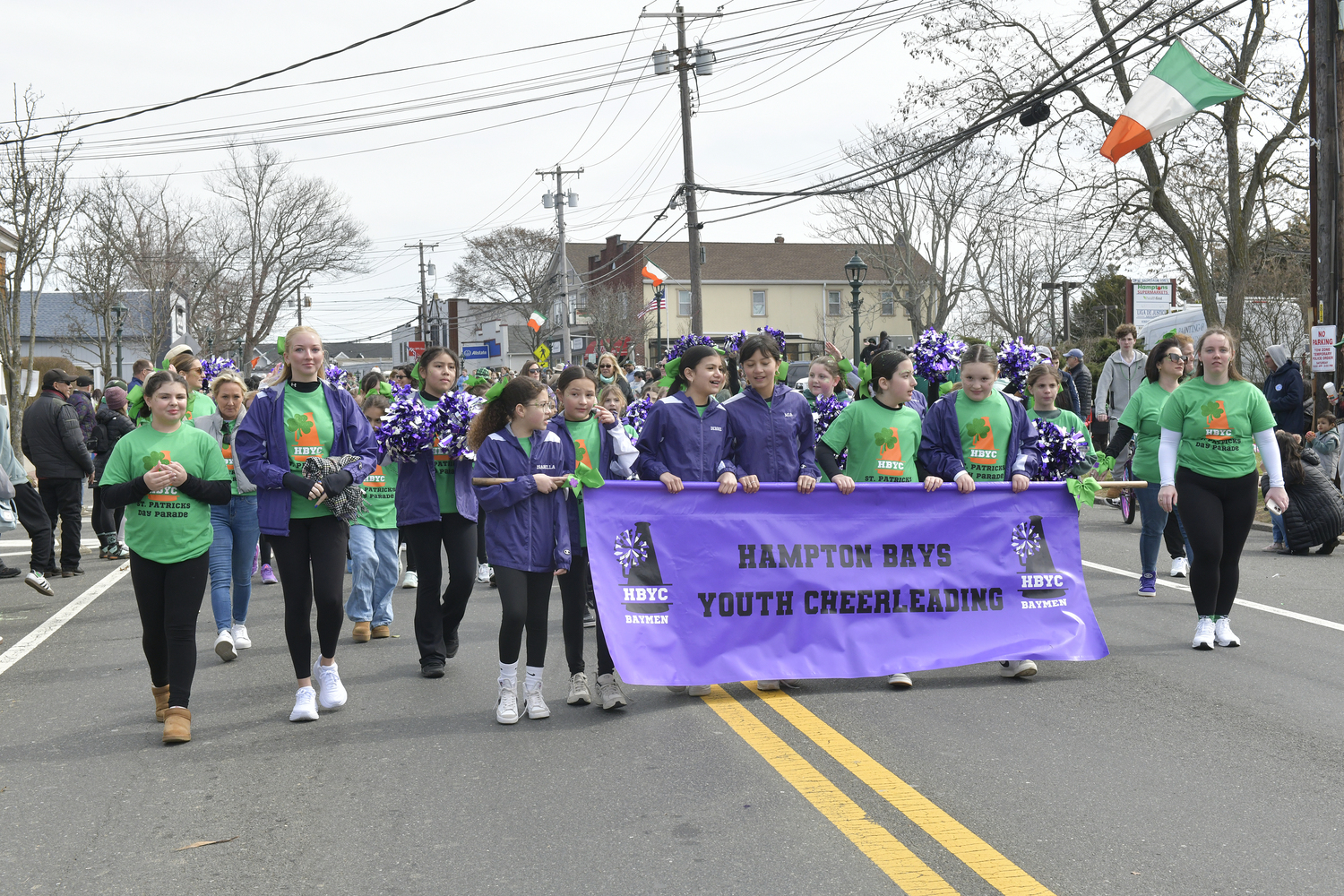 The Hampton Bays St. Patrick's Day Parade on Saturday.