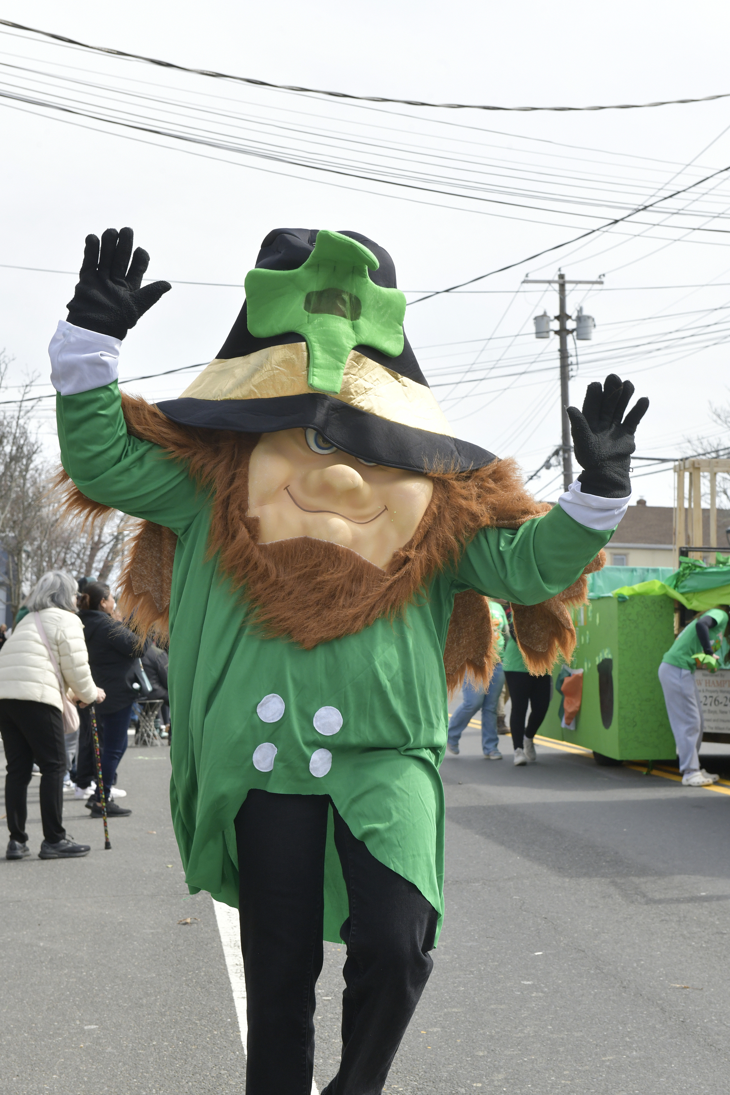 The Hampton Bays St. Patrick's Day Parade on Saturday.