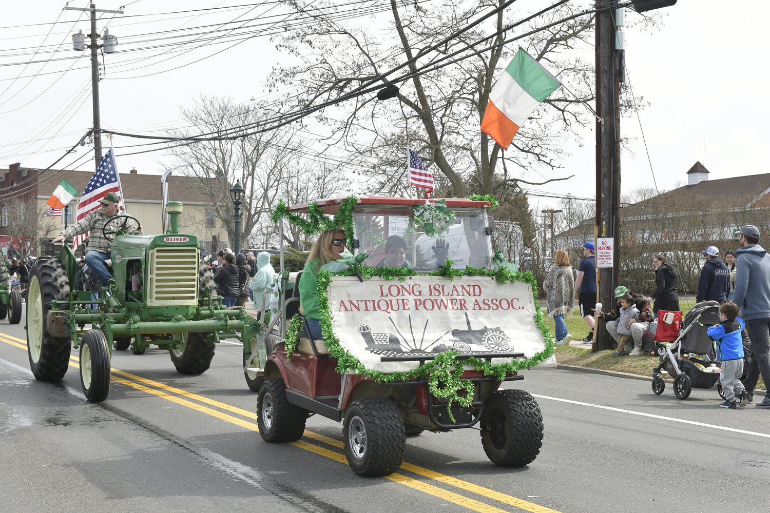 The Hampton Bays St. Patrick's Day Parade on Saturday.