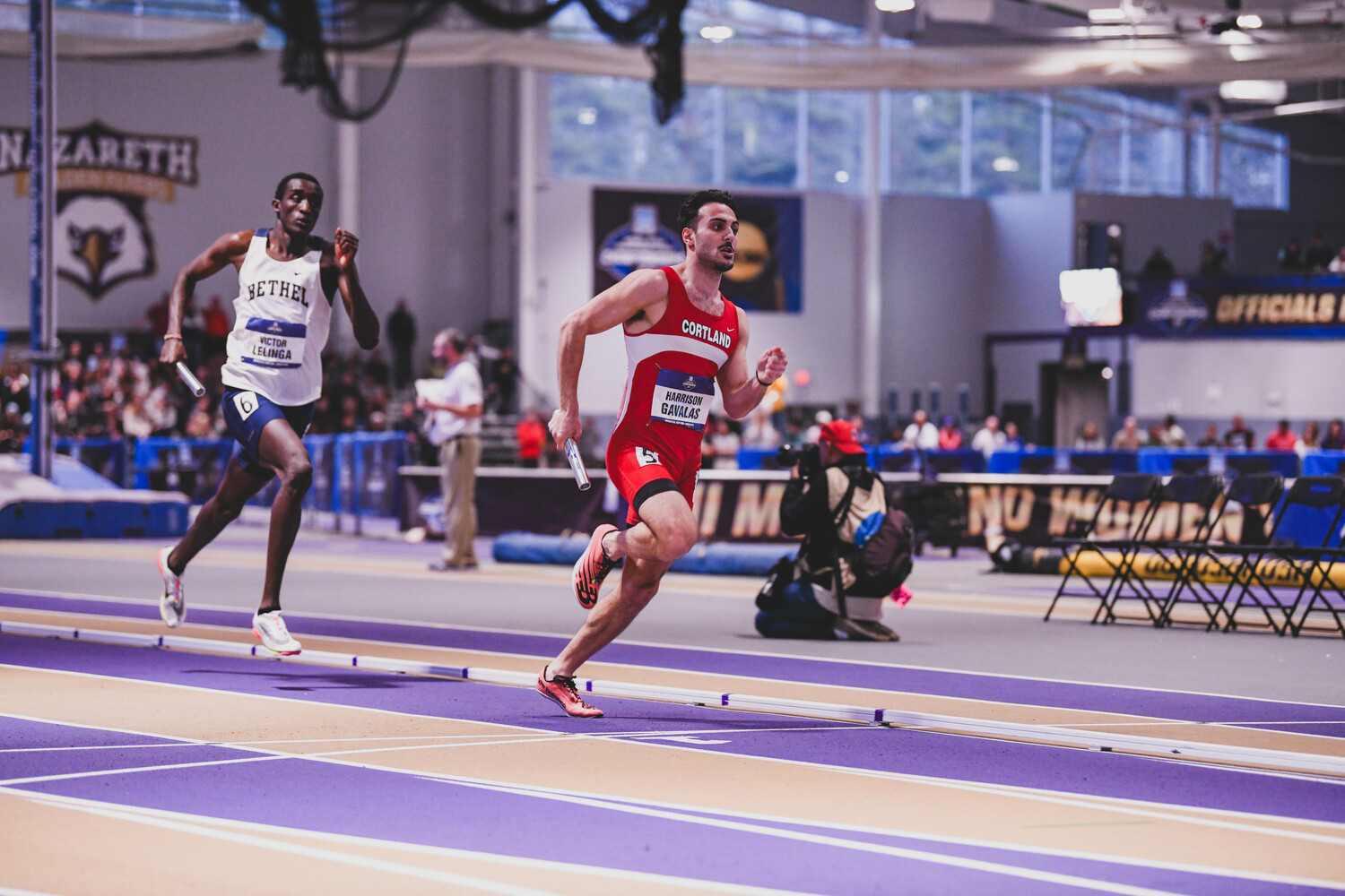 Harrison Gavalas widens the gap between he and the Bethel runner.   EDL PHOTOGRAPHY/ERIN LOCASCIO