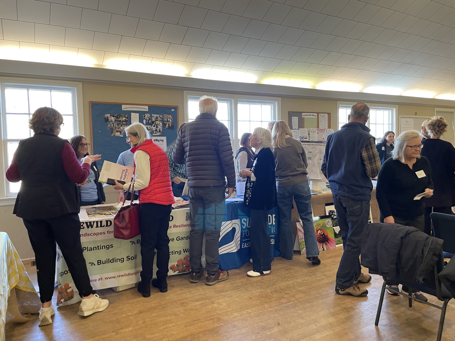 The Perfect Earth Project and the Accabonac Protection Committee presented a Landscape Therapy Workshop on March 8 at Springs Presbyterian Chruch.   CHARLOTTE DeFAZIO-McElrath