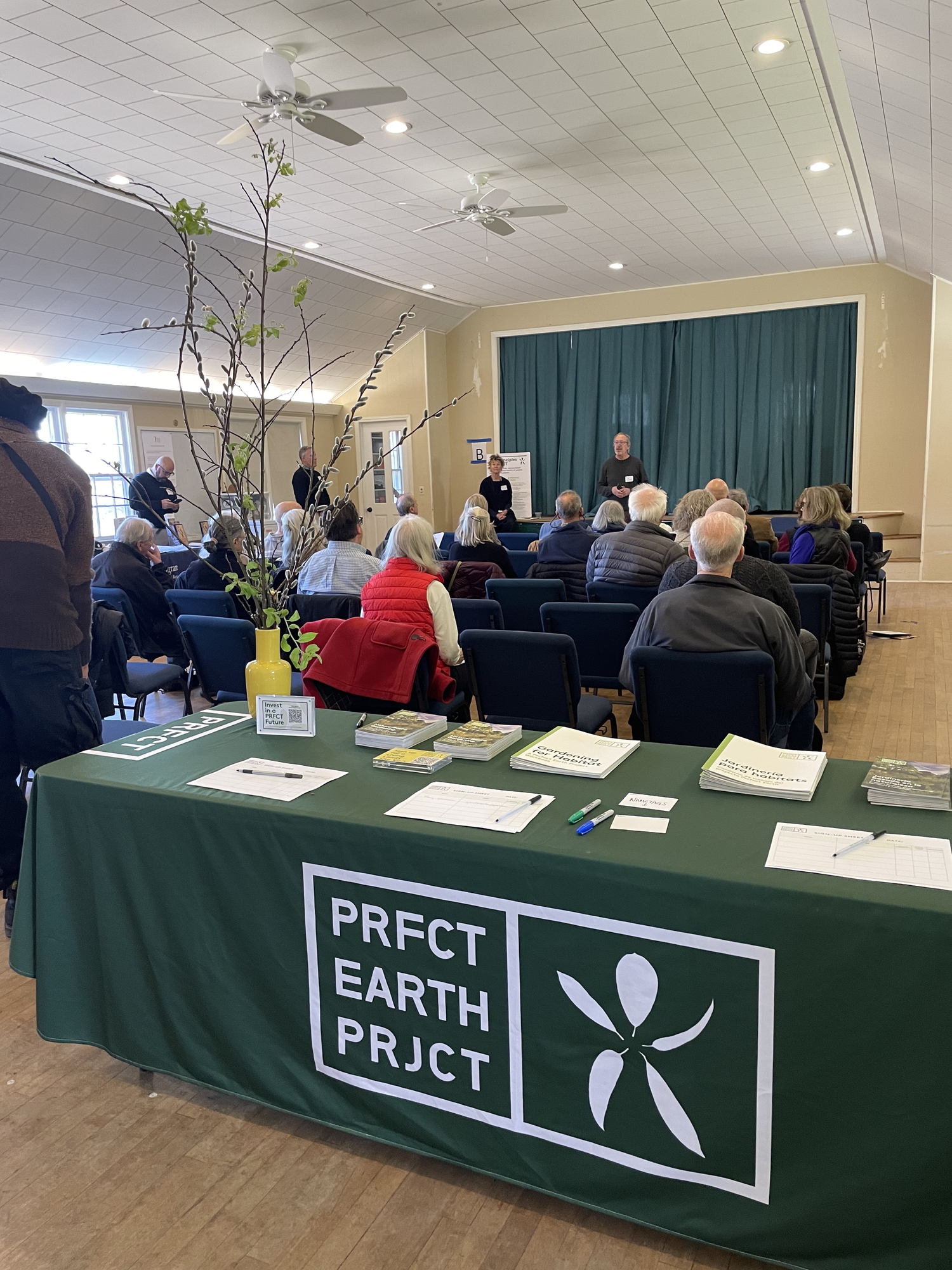 The Perfect Earth Project and the Accabonac Protection Committee presented a Landscape Therapy Workshop on March 8 at Springs Presbyterian Chruch.   CHARLOTTE DeFAZIO-McElrath