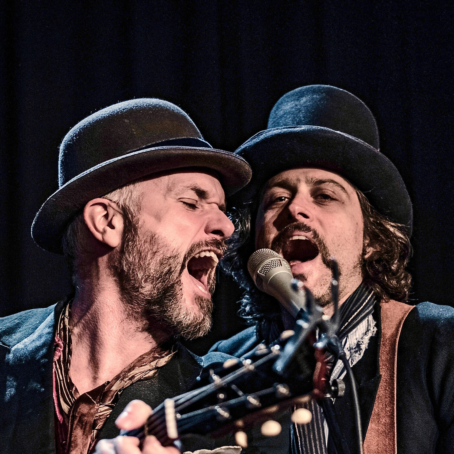 Sons of Town Hall, Ben Parker and David Berkeley, perform in concert at The Church in Sag Harbor on March 6. SJOSKE BUURSINK
