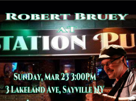 Robert Bruey at Station Pub Sayville
