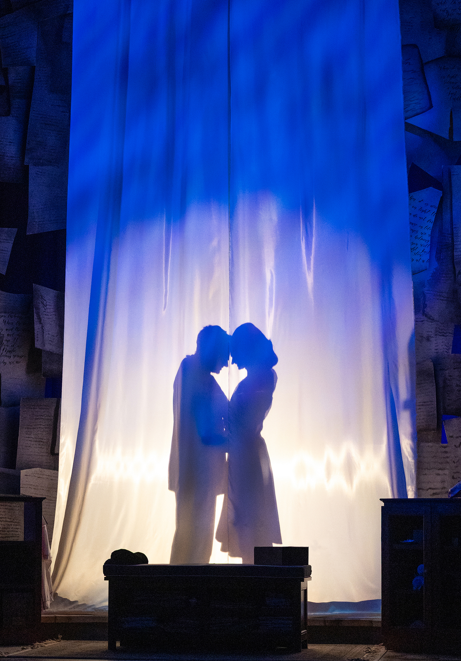 Robert Shenkkan's world premiere play “Bob & Jean: A Love Story,” directed by Matt August and co-produced with Arizona Theater Company, opens Bay Street Theater's summer season on May 27. TIM FULLER