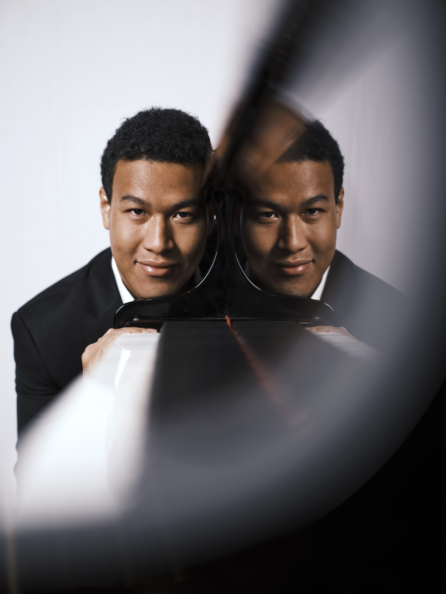 Pianist Clayton Stephenson performs at Southampton Cultural Center on Saturday. JÜRGEN FRANK