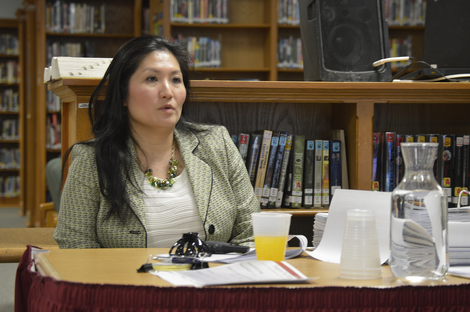 Sag Harbor School District Business Administrator Jennifer Buscemi.  FILE PHOTO