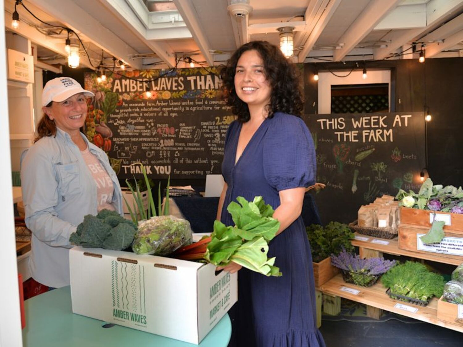Amber Waves in Amagansett offers nine different types of CSA shares each season, plus add-on options for fruit, bread, cheese and flowers. Express file