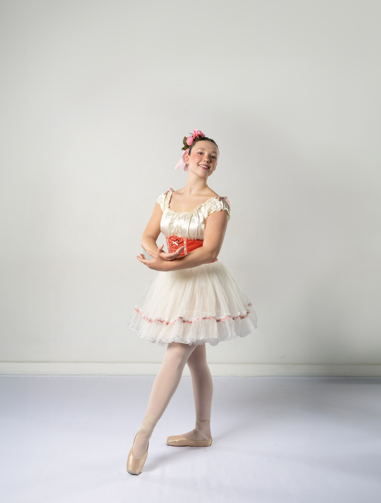 Caption: Avery McCleland will dance the lead role of Swanhilda in the Hampton Ballet Theatre School production of “Coppelia,” staging at Guild Hall in East Hampton this weekend.  Courtesy HBTS