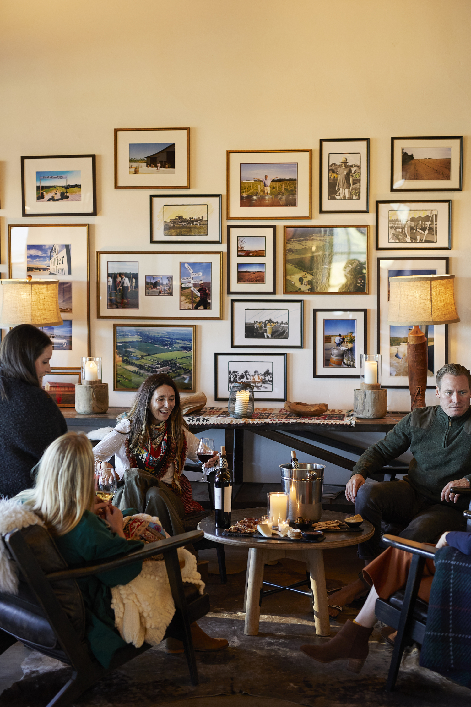 The Wölffer Estate Tasting Room. MARK WEINBERG