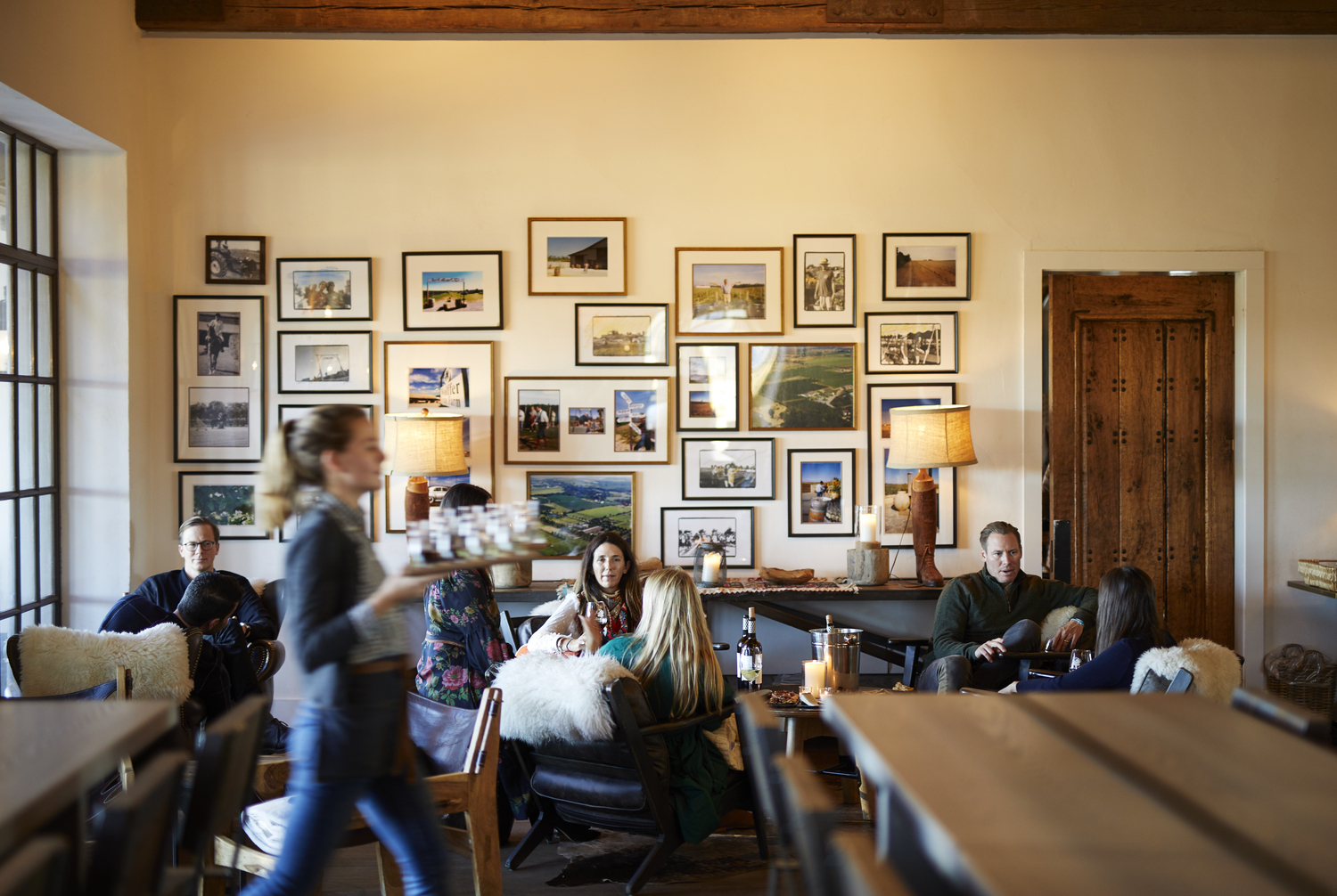 The Wölffer Estate Tasting Room. MARK WEINBERG
