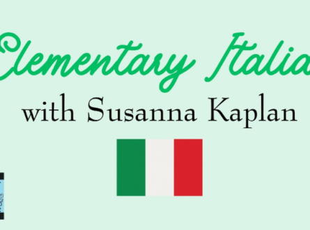Elementary Italian with Susan Kaplan
