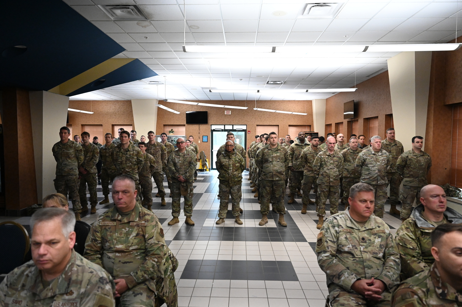 The Day of Remembrance ceremony on Francis S. Gabreski Air National Guard Base.