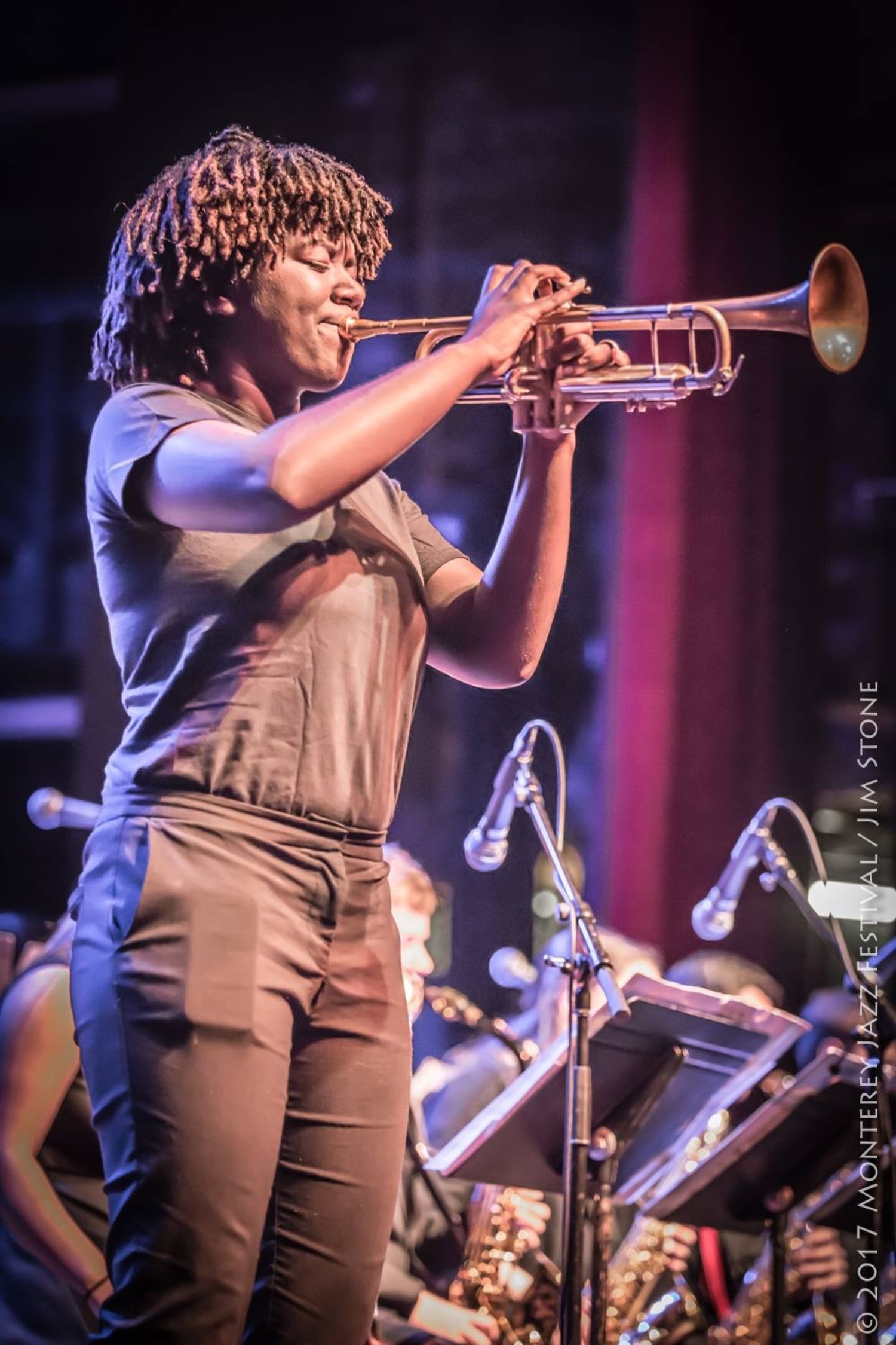 Akili Bradley performs at The Arts Center at Duck Creek on August 21. JIM STONE