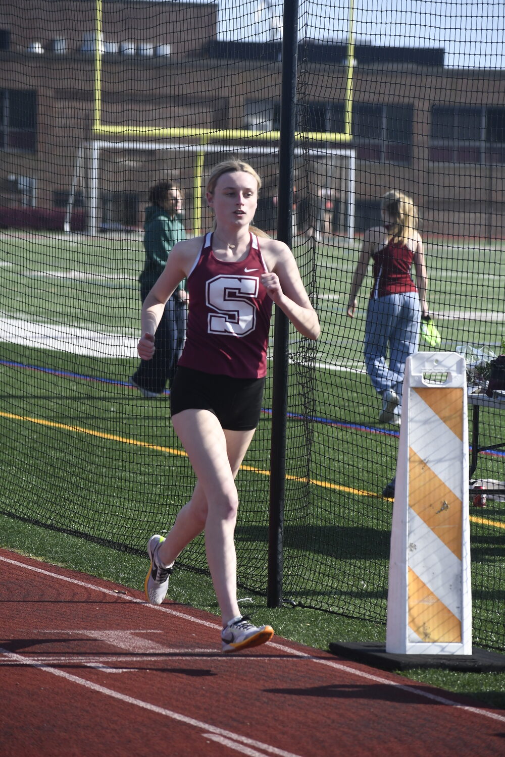 Hayden Gilmartin in the 1,500-meter race. DREW BUDD