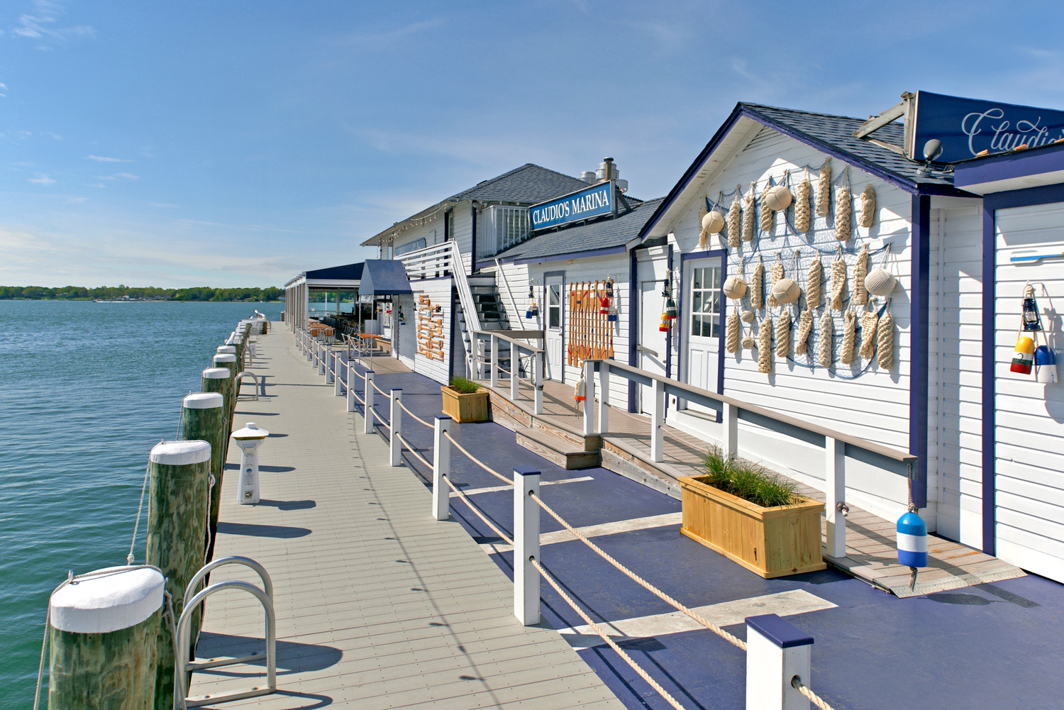 Claudio's Waterfront in Greenport has reopened for the 2025 summer season. COURTESY CLAUDIO'S