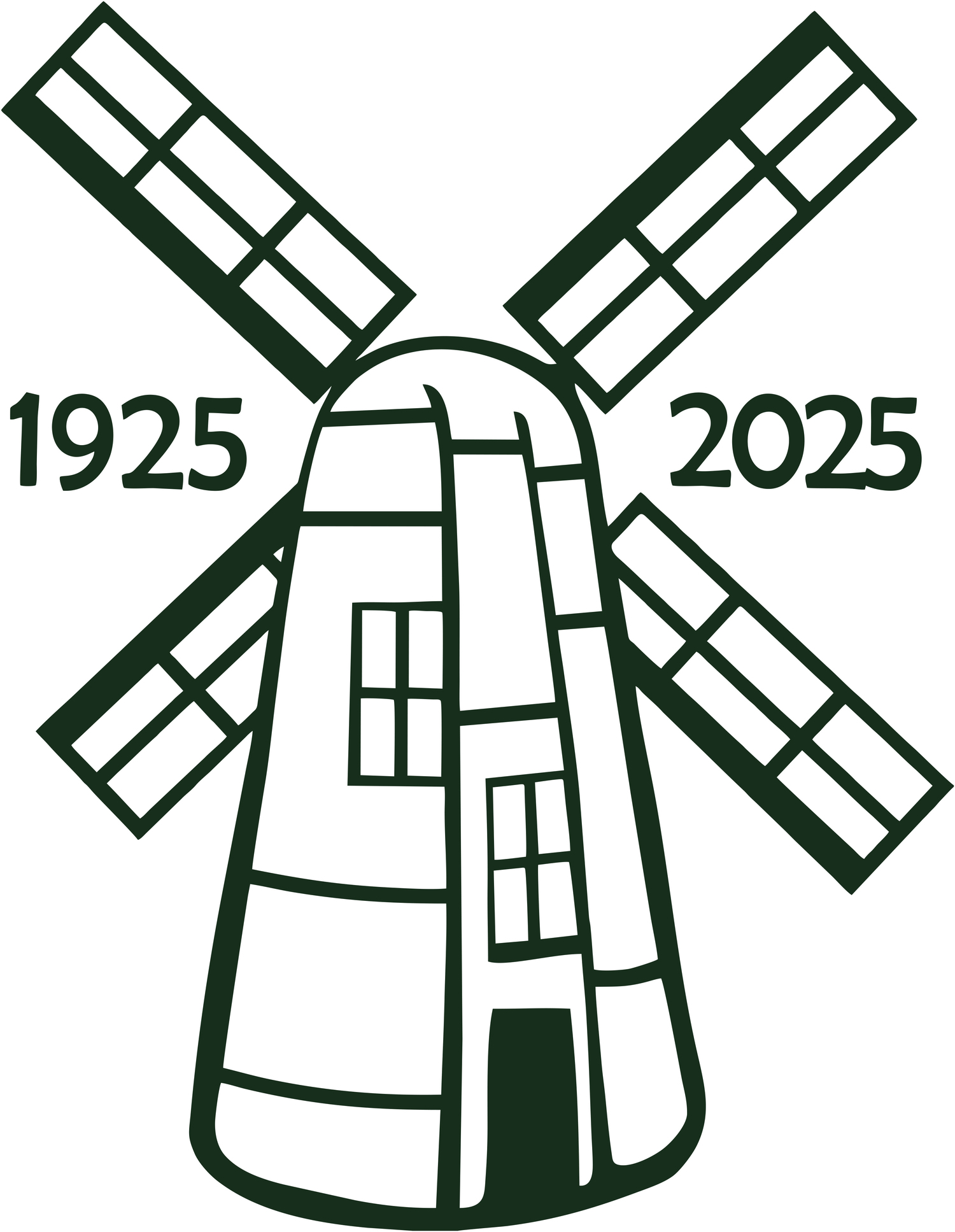The Southampton Golf Club's centennial logo.  COURTESY SOUTHAMPTON GOLF CLUB