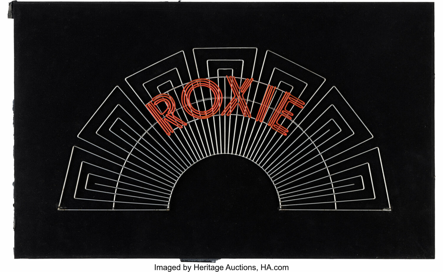 Chicago (Theater Production, 1975) Gwen Verdon Roxie Hart Backdrop Scale Model Art by Tony Walton. HERITAGE AUCTIONS, HA.COM