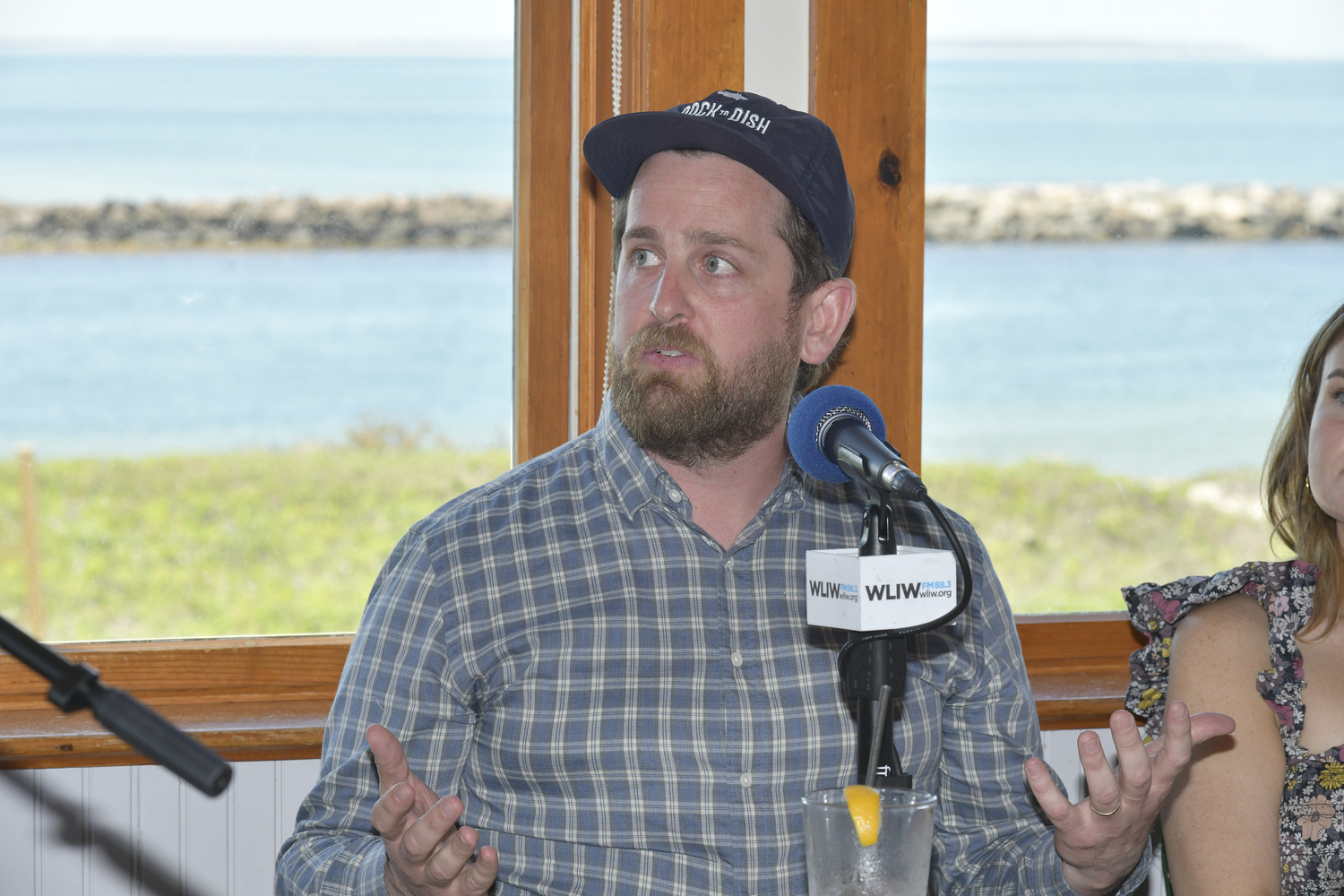 Panelist K.C. Boyle, co-owner of  Dock to Dish.  DANA SHAW