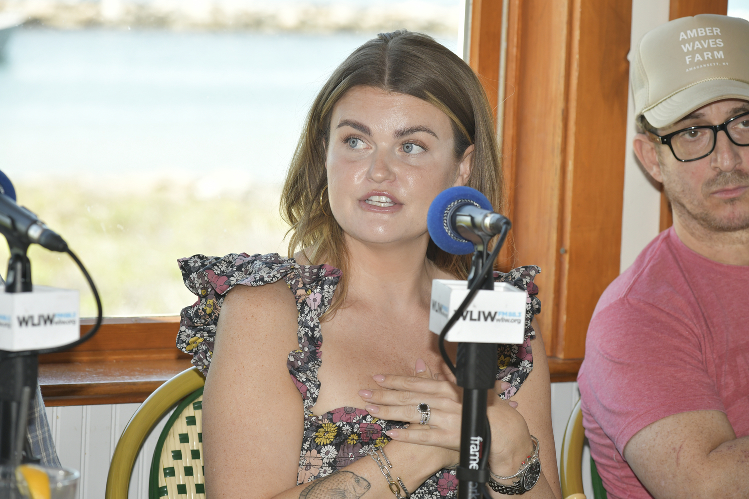 Director of Operations at Montauk Inlet Seafood,  Amanda Jones.  DANA SHAW