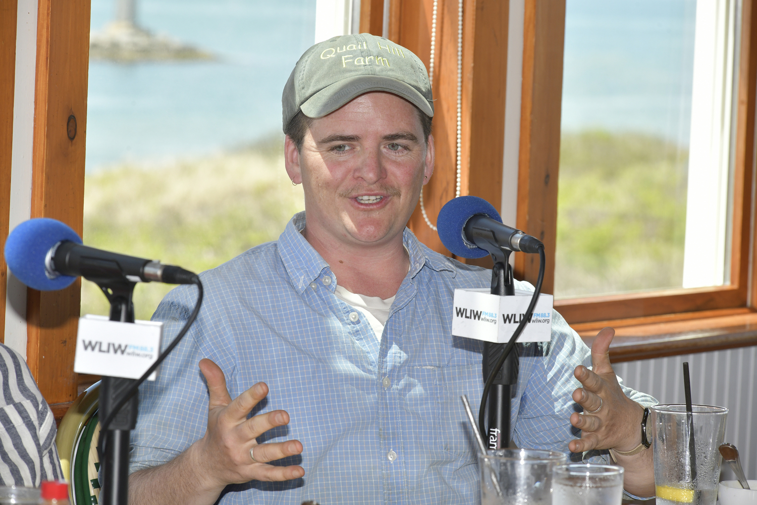 Panelist Layton Guenther, director, Quail Hill Farm.  DANA SHAW