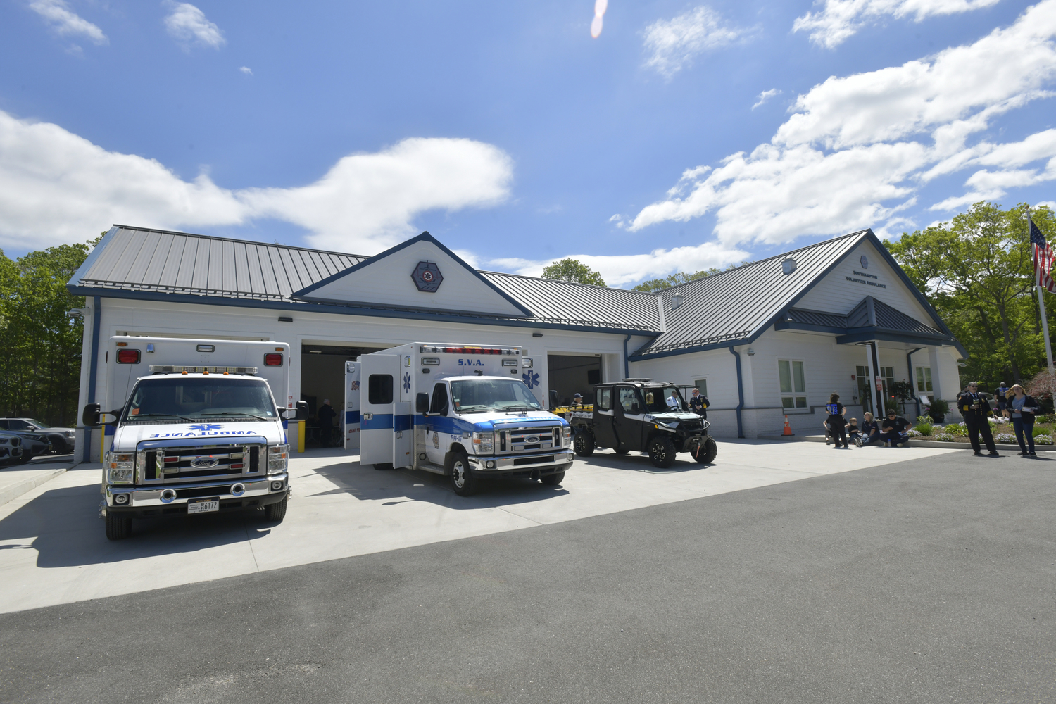 The new home of the Southampton Volunteer Ambulance in North Sea.  DANA SHAW