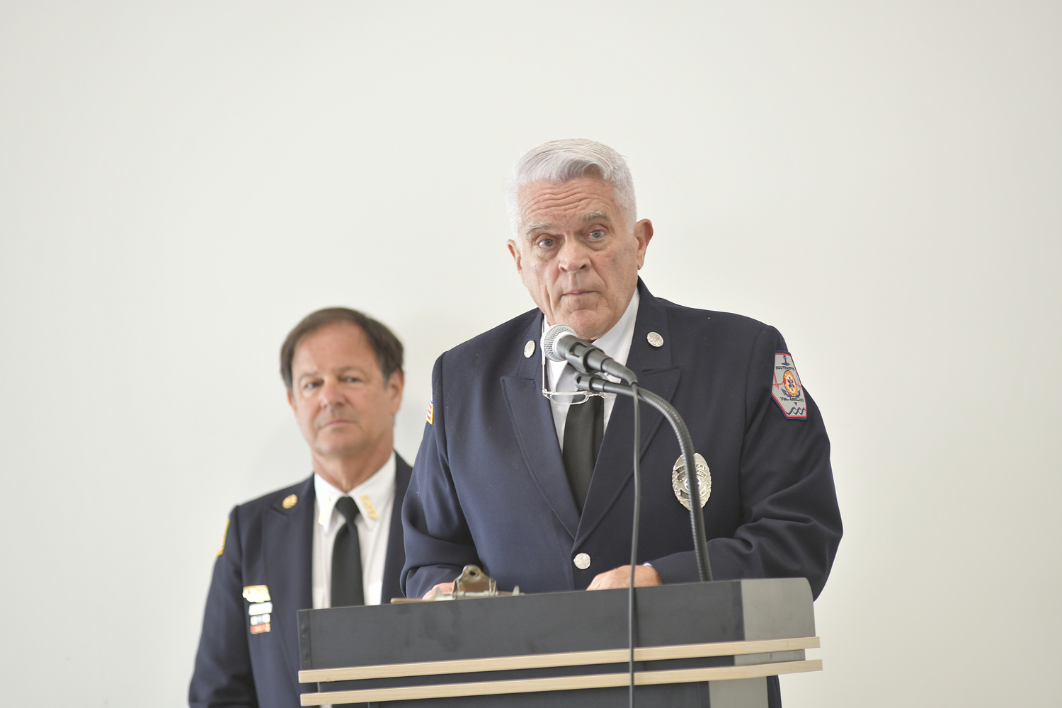 Jimmy Mack, volunteer and board member of Southampton Volunteer Ambulance. DANA SHAW