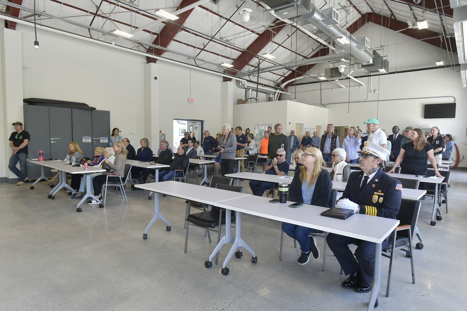 The Southampton Volunteer Ambulance, Inc. hosted a dedication and open house of it's new building in North Sea on Sunday.  DANA SHAW
