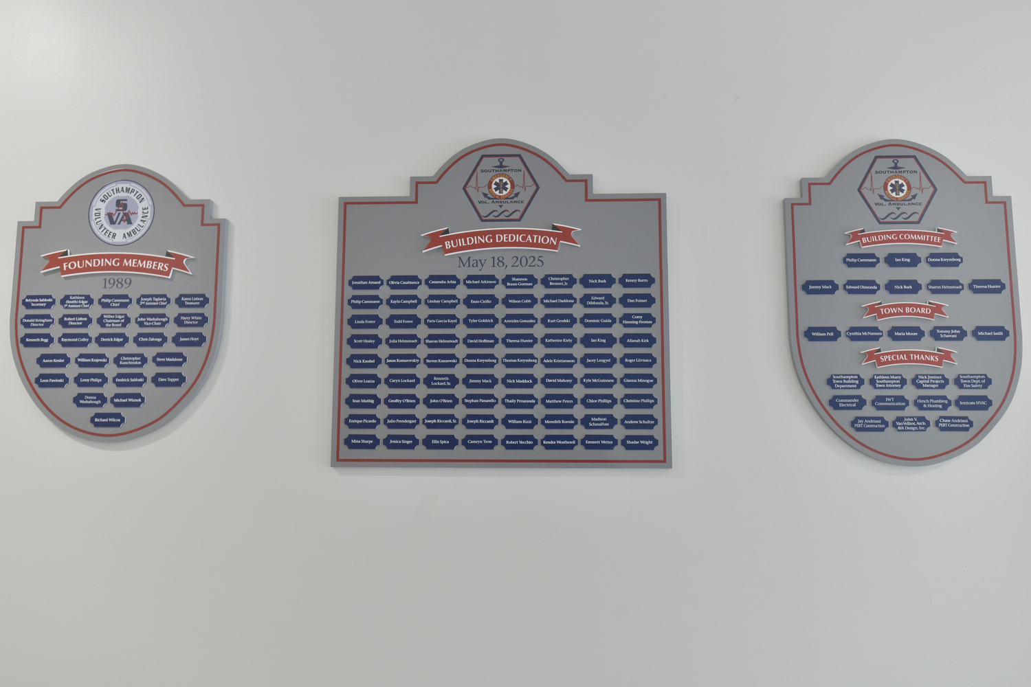 The new Southampton Volunteer Ambulance building.  DANA SHAW