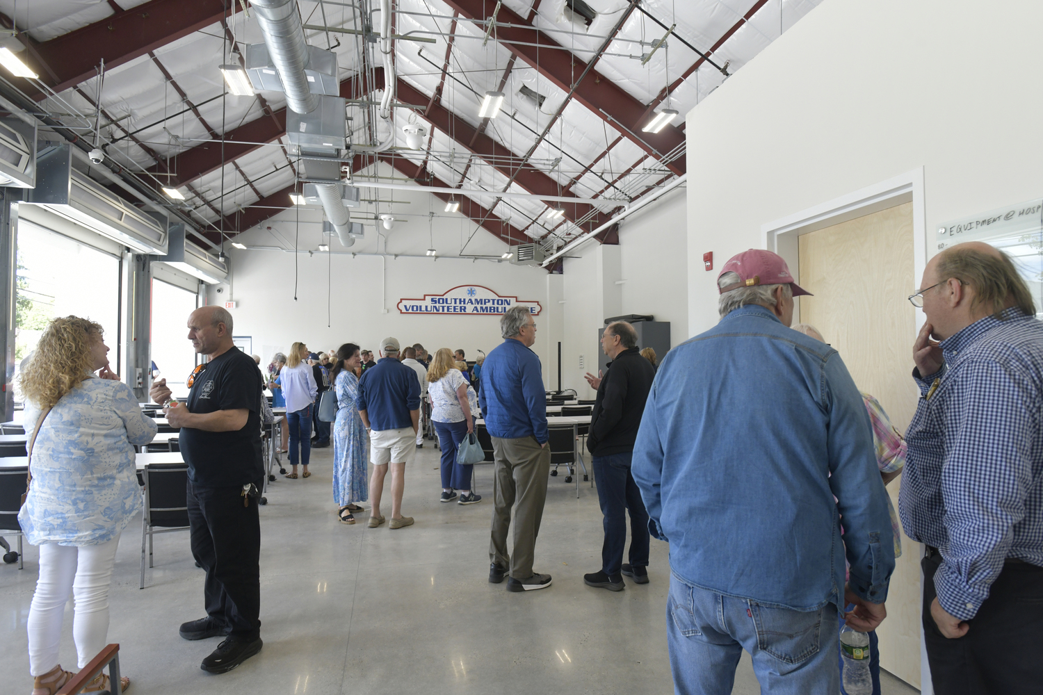 The Southampton Volunteer Ambulance, Inc. hosted a dedication and open house of it's new building in North Sea on Sunday.  DANA SHAW