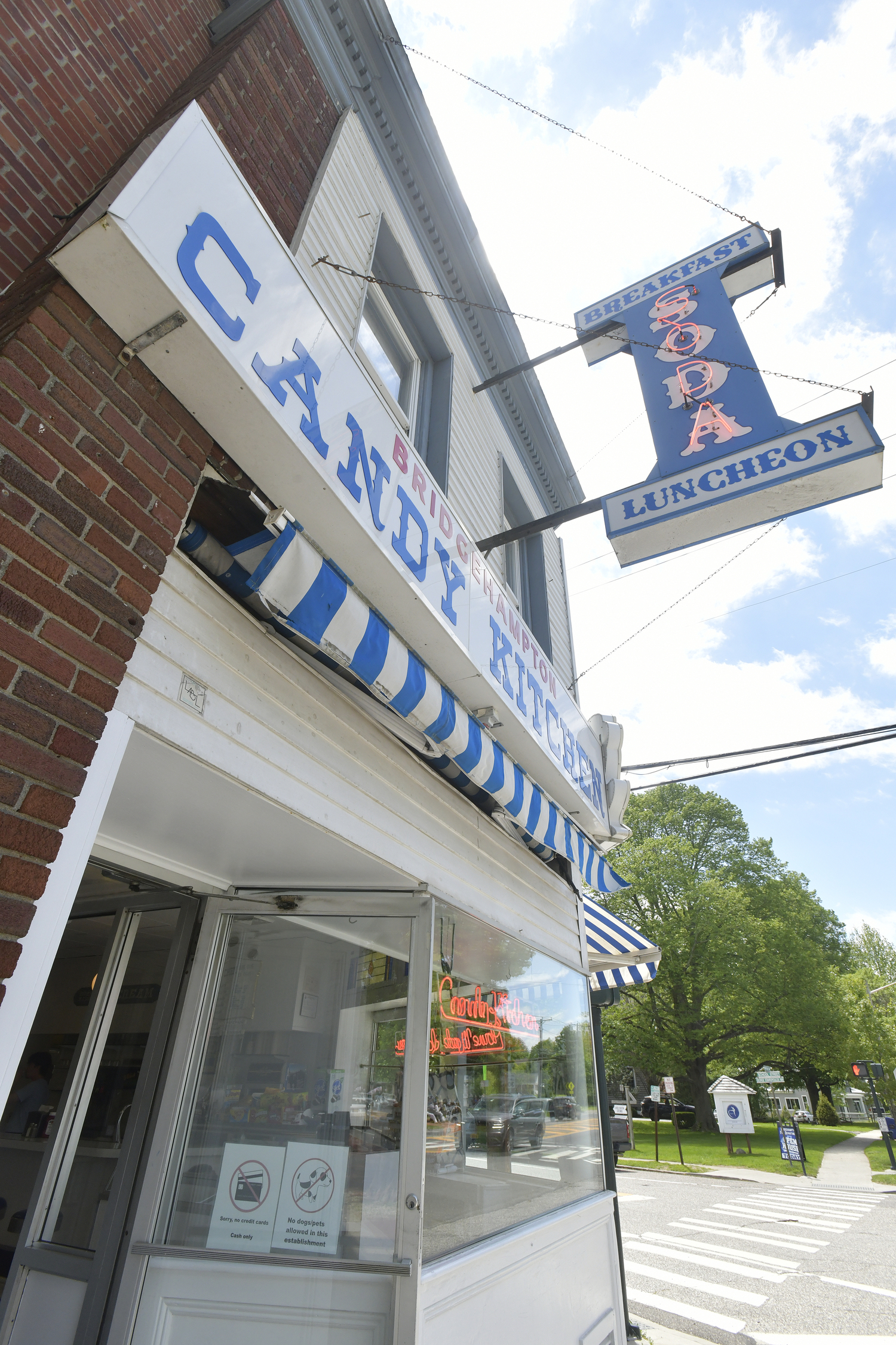 The iconic exterior of the Candy Kitchen in Bridgehampton.  DANA SHAW