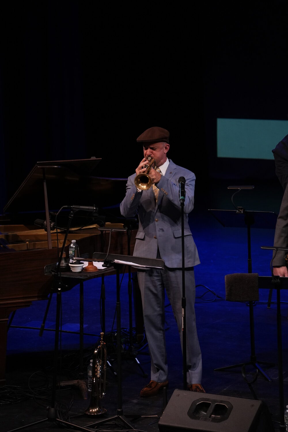 Tom Manuel, Stony Brook professor and Jazz Loft founder who put the concert series together. FRANK IMPERIALE