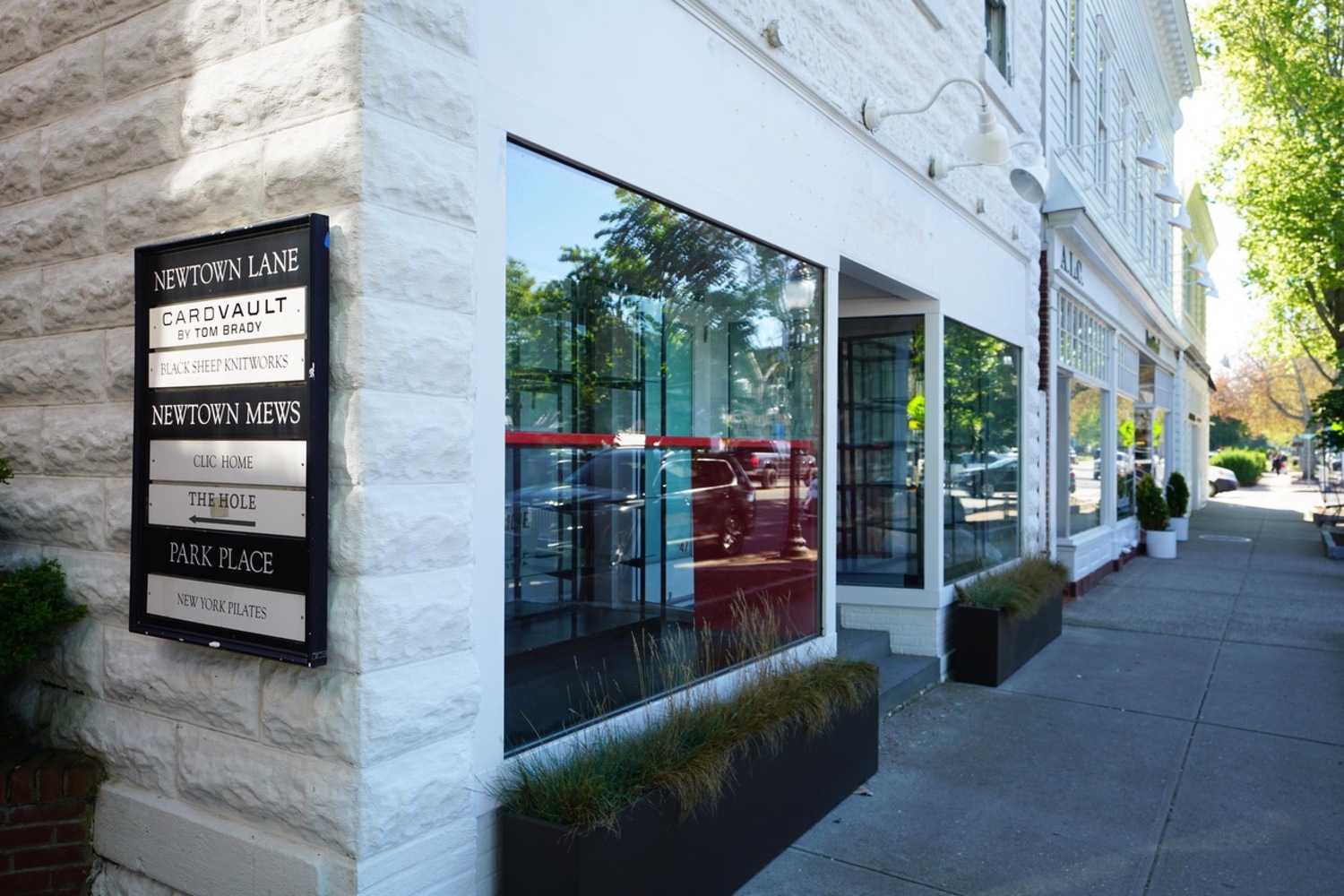 CardVault by Tom Brady will be located at 47 Newtown Lane in East Hampton.   DOUG KUNTZ