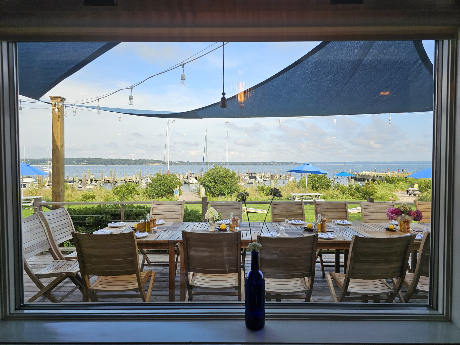 The deck view at Minnow at The Galley Ho. ADAM BUNDY