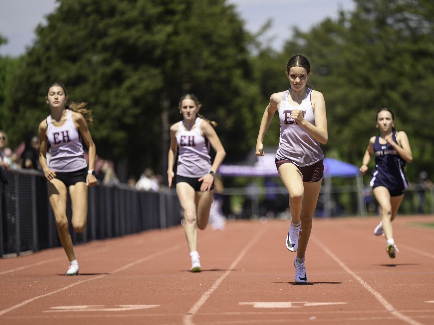 Alessa Picco, left, Maggie Greenwald, and Sydney Powers.  MARIANNE BARNETT