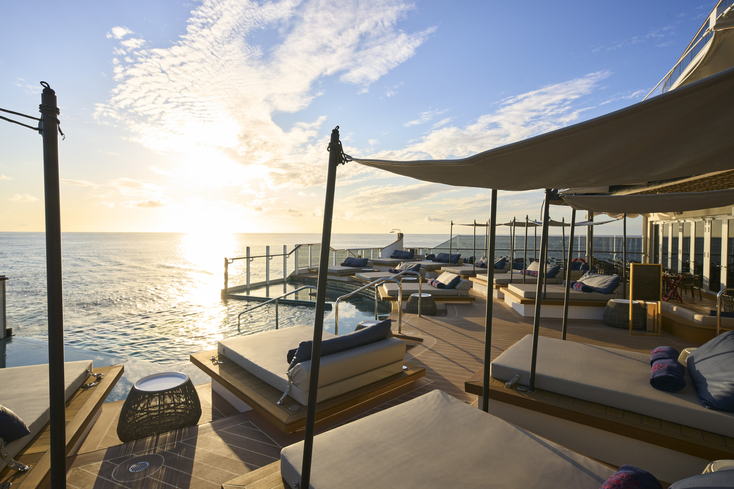The Astern pool aboard the Explora I. Courtesy Explora Journeys