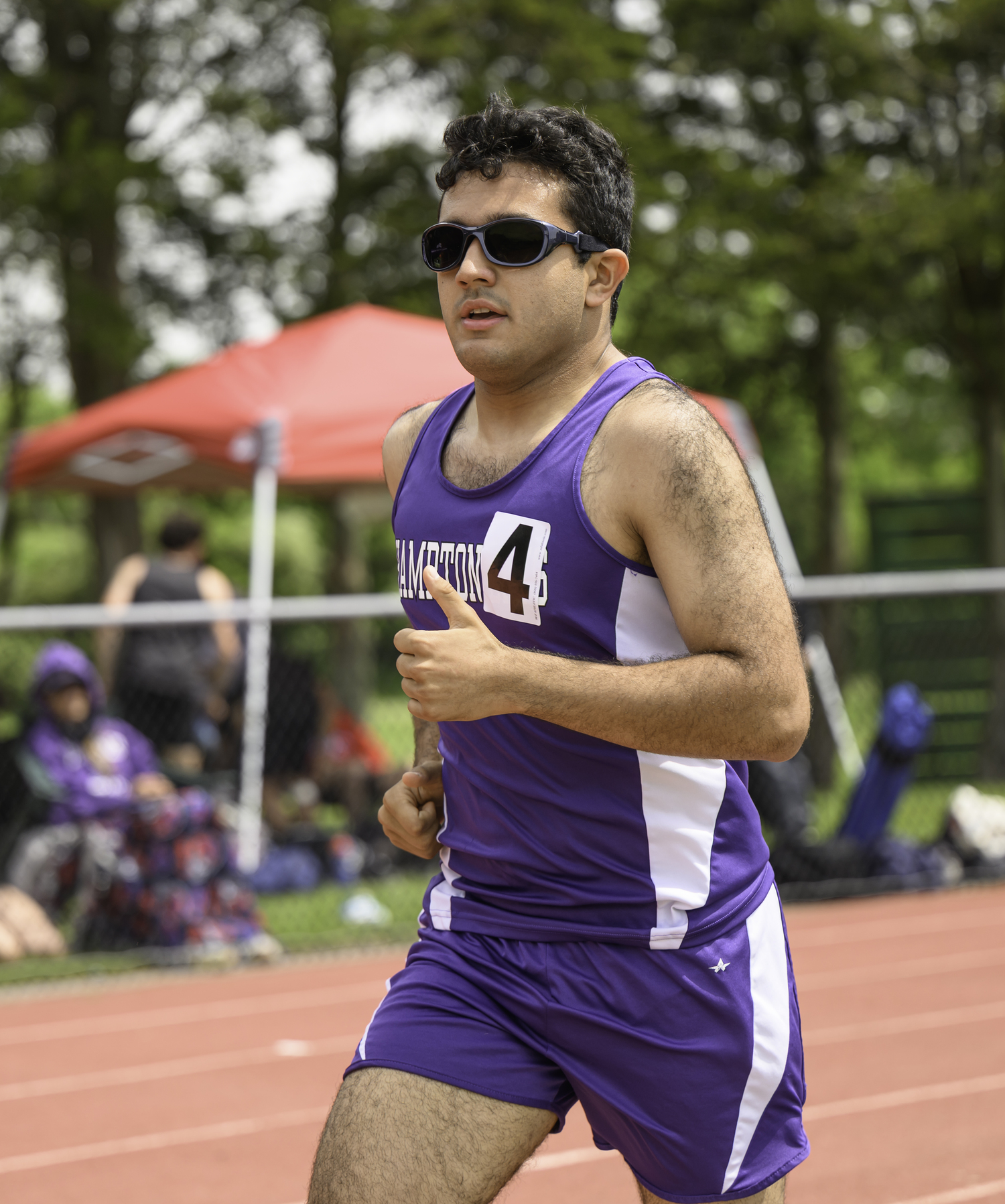 Hampton Bays senior Christopher Roldan. MARIANNE BARNETT