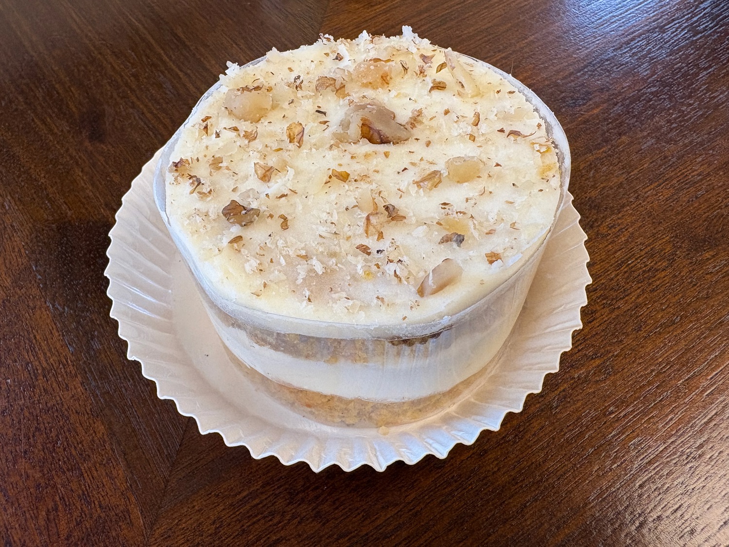 Petite servings of carrot cake and tiramisu are popular treats at the North Fork Chocolate Company.