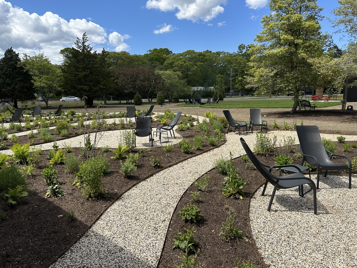 Each room at Three Ducks comes with its own garden area. DAN STARK