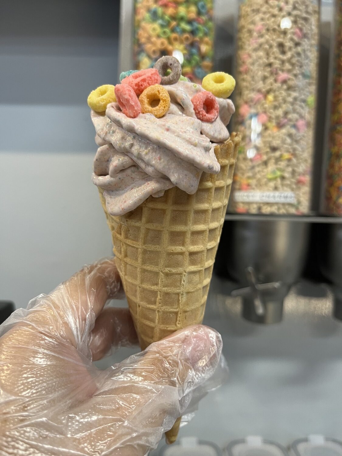 The Clubhouse in East Hampton is now serving Goodiez ice cream combined with favorite cereal toppings. COURTESY THE CLUBHOUSE