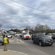 In the wake of the traffic experiment on County Road 39, Highway Superintendent Charles McArdle stated he expects the Town of Southampton will make a formal pitch to Suffolk County to find a way to adopt permanent changes to traffic patterns, possibly through restriping portions of road to mimic the effects of the two-week pilot program.  DANA SHAW