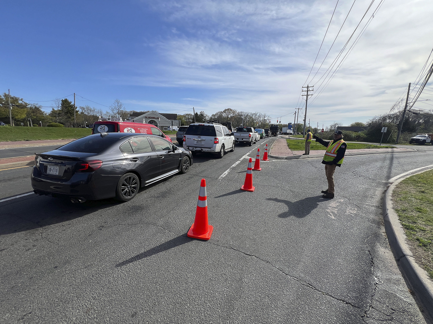 In the wake of the traffic experiment on County Road 39, Highway Superintendent Charles McArdle stated he expects the Town of Southampton will make a formal pitch to Suffolk County to find a way to adopt permanent changes to traffic patterns, possibly through restriping portions of road to mimic the effects of the two-week pilot program.  DANA SHAW