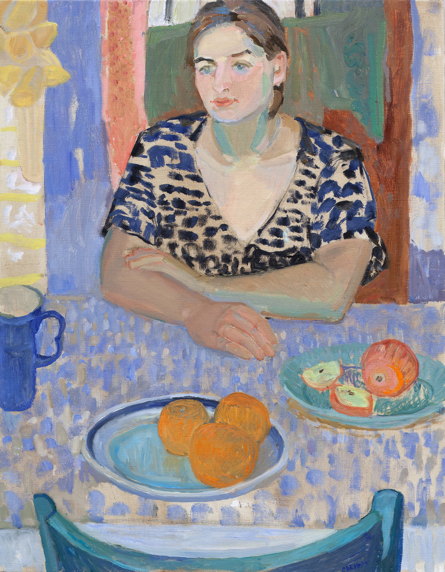 Kelly Carmody, “Brooklyn,” will be on view at the Grenning Gallery in Sag Harbor, which is opening “Carmody | White,” featuring the painter alongside works by Nelson H. White, this Saturday.