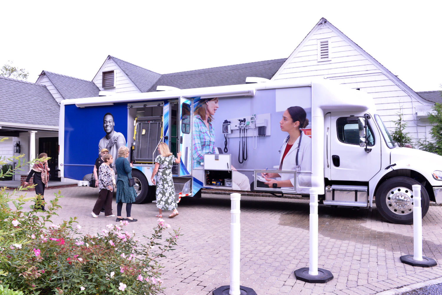 Planned Parenthood Hudson Peconic's mobile health center has now been in service for one year. RICHARD LEWIN