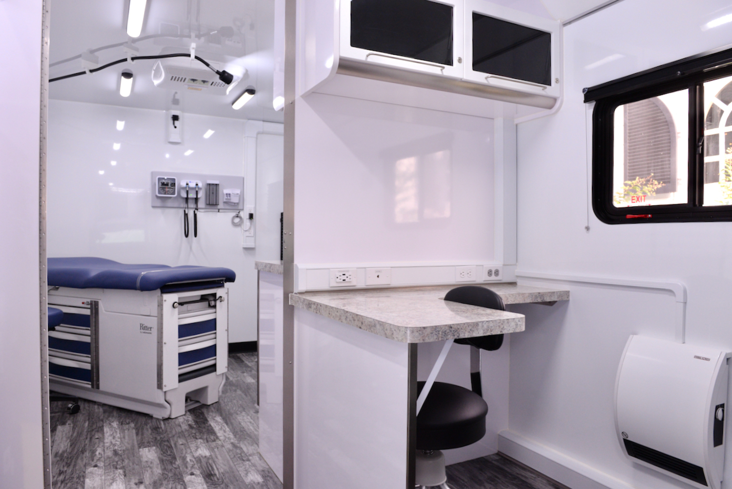 Planned Parenthood Hudson Peconic's mobile health center, which has two exam rooms, offers a wide range of sexual and reproductive health care services. RICHARD LEWIN