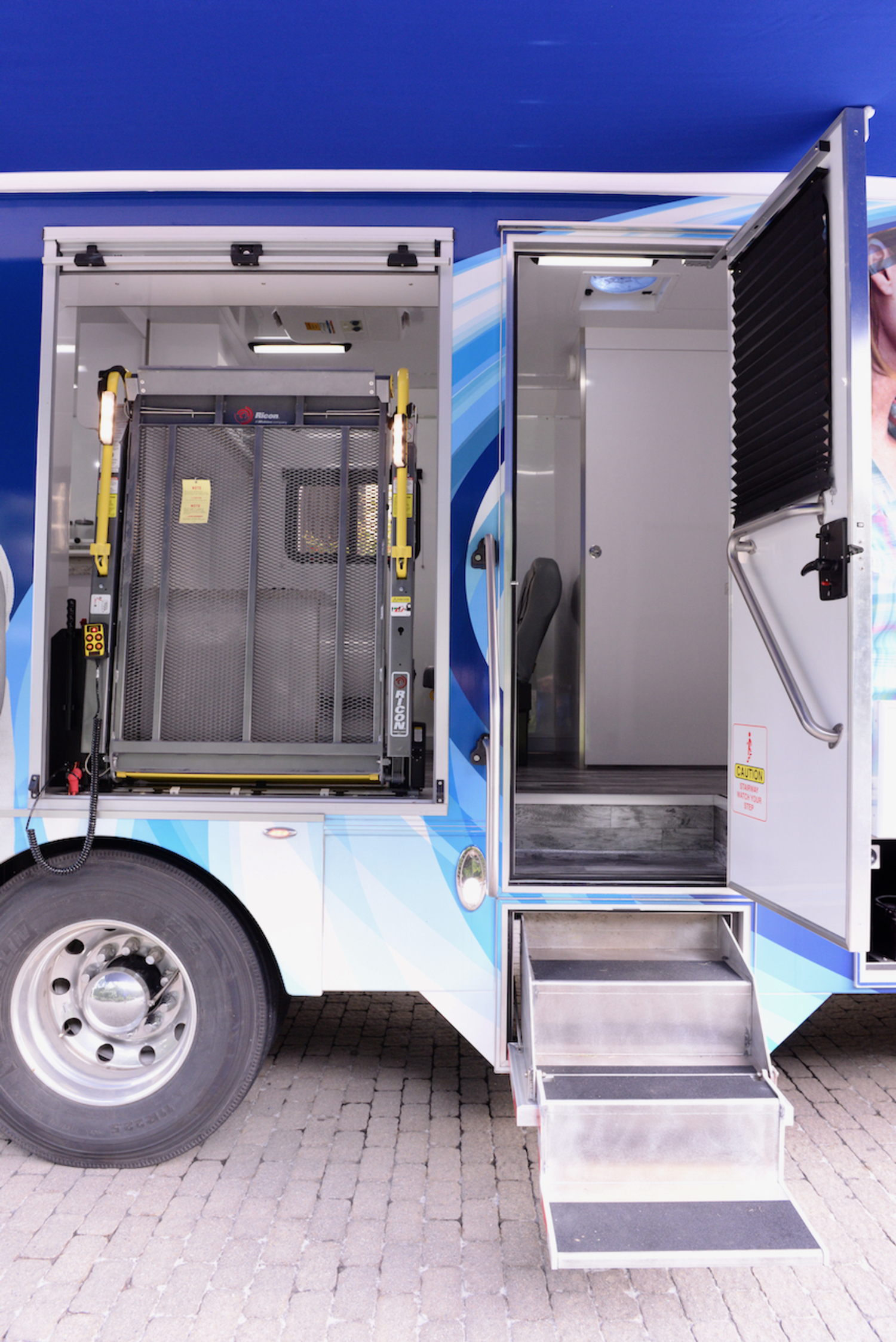Planned Parenthood Hudson Peconic's mobile health center is accessible for all. RICHARD LEWIN